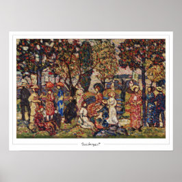 Maurice Prendergast Zedign Art Poster #16