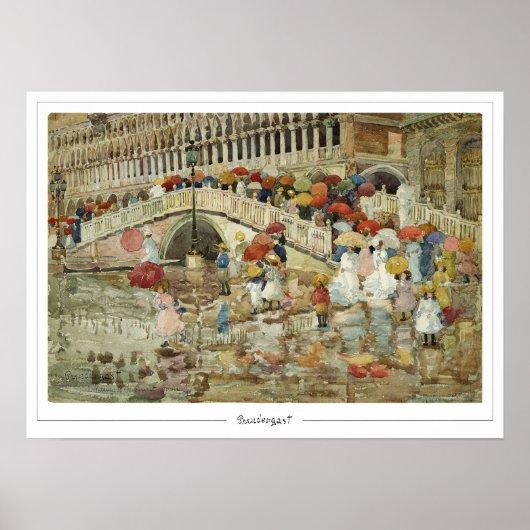 Maurice Prendergast Zedign Art Poster #17 (Vorne)