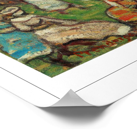 Maurice Prendergast Zedign Art Poster #24 (Ecke)