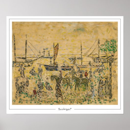 Maurice Prendergast Zedign Art Poster #253 (Vorne)