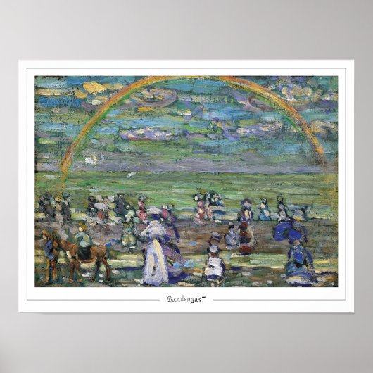 Maurice Prendergast Zedign Art Poster #382 (Vorne)