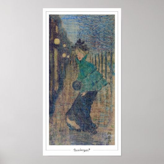 Maurice Prendergast Zedign Art Poster #614 (Vorne)
