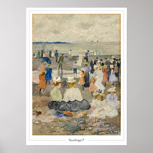 Maurice Prendergast Zedign Art Poster #627 (Vorne)