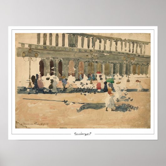 Maurice Prendergast Zedign Art Poster #630 (Vorne)
