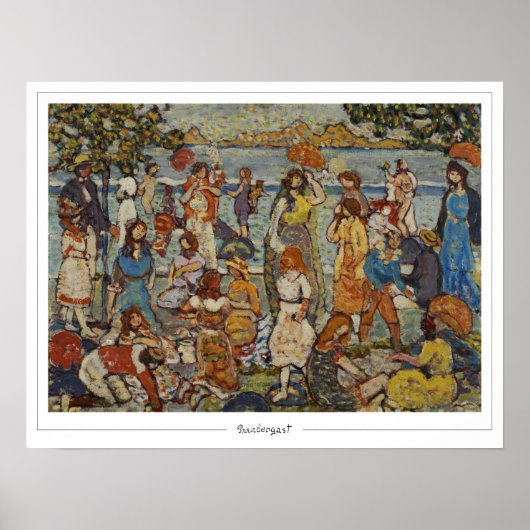 Maurice Prendergast Zedign Art Poster #631 (Vorne)