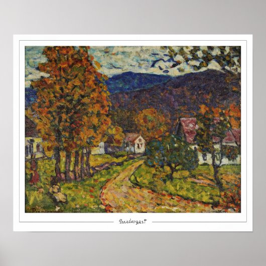 Maurice Prendergast Zedign Art Poster #638 (Vorne)