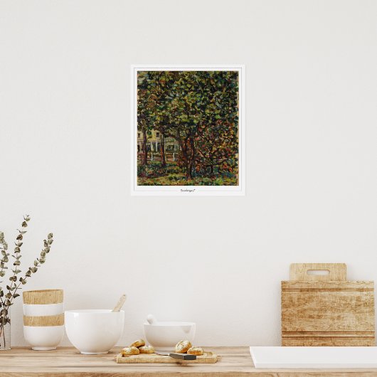 Maurice Prendergast Zedign Art Poster #639 (Küche)