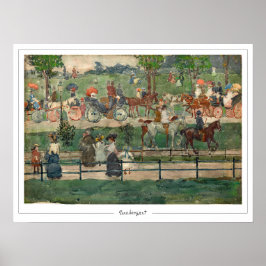Maurice Prendergast Zedign Art Poster #7
