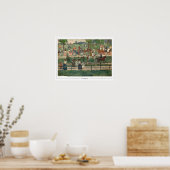 Maurice Prendergast Zedign Art Poster #7 (Küche)