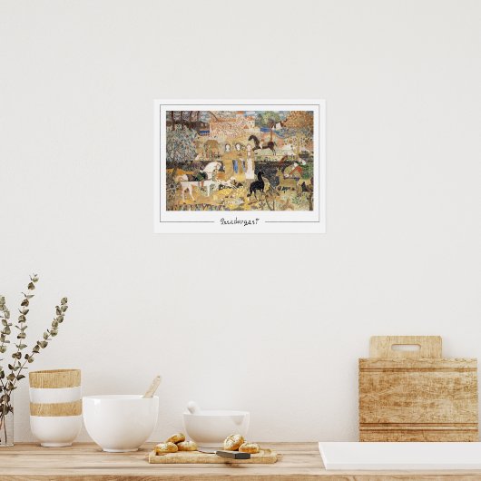 Maurice Prendergast Zedign Art Poster #7-2 (Küche)