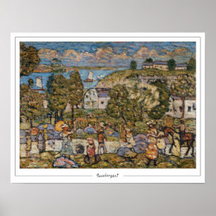 Maurice Prendergast Zedign Kunstposter #10 Poster