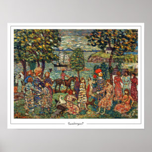 Maurice Prendergast Zedign Kunstposter #13 Poster