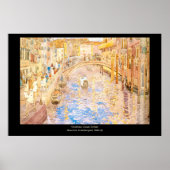 Maurice Prendergast's Venezianische Canal Scene Poster (Vorne)