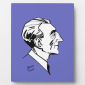 Maurice Ravel Fotoplatte (Vorderseite)