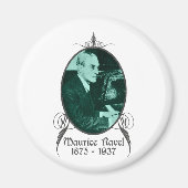 Maurice Ravel Magnet (Vorne)