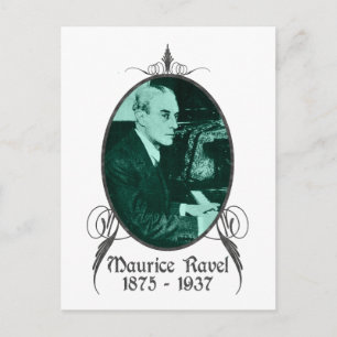 Maurice Ravel Postkarte
