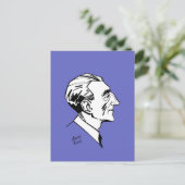 Maurice Ravel Postkarte (Stehend Vorderseite)