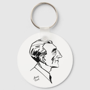 Maurice Ravel Schlüsselanhänger
