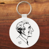 Maurice Ravel Schlüsselanhänger (Vorderseite)