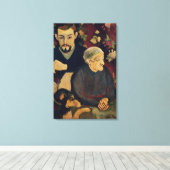 Maurice Utrillo, seine Großmutter und sein Hund Leinwanddruck (Insitu (Holzboden))