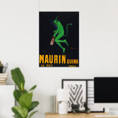 Maurin Quina Absinthe Poster (Heimbüro)