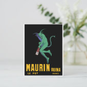 Maurin Quina - Cappiello 1906 - Wermut Apertif Postkarte (Stehend Vorderseite)