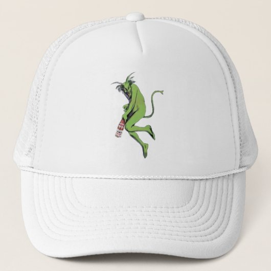 Maurin Quina Green Devil Truckerkappe (Vorderseite)