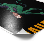 Maurin Quina Green Devil von Cappiello Fotodruck (Ecke)