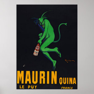 Maurin Quina Wermut-Plakat Poster