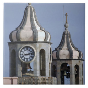 maurische Architektur La Orotava, Teneriffa Fliese