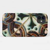 Maurische Azulejo Fliese Case-Mate iPhone Hülle (Rückseite (Horizontal))
