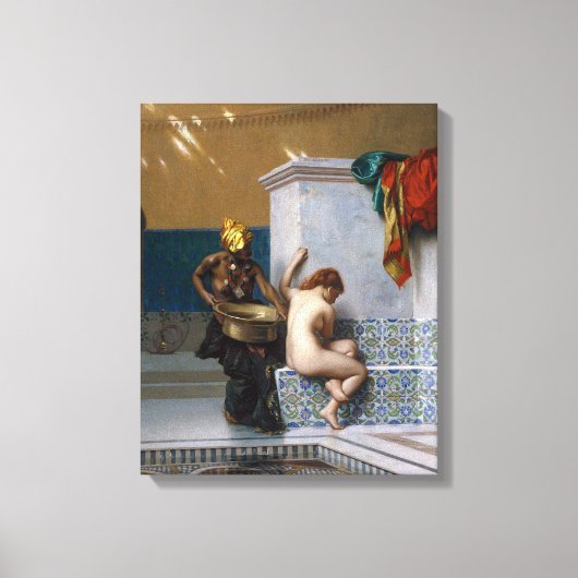 Maurische Bath | Jean-Lé zu Gé rô mich | Leinwanddruck (Vorderseite)