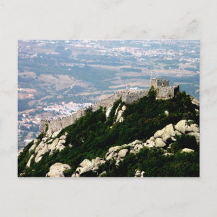 Maurische Burg - Sintra Postkarte