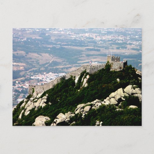 Maurische Burg - Sintra Postkarte (Vorderseite)