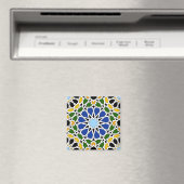 Maurische Fliese Magnet (In Situ (Geschirrspüler))