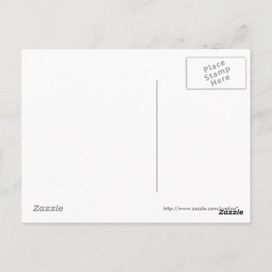 Maurische Fliese Postkarte (Rückseite)