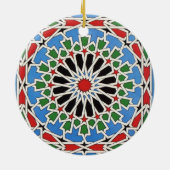 Maurische Fliesen Keramikornament (Hinten)