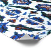 Maurische Fliesen, Palast, Sintra, Portugal Poster (Ecke)