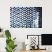 Maurische Fliesen, Palast, Sintra, Portugal Poster (Heimbüro)