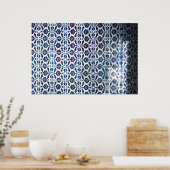 Maurische Fliesen, Palast, Sintra, Portugal Poster (Küche)