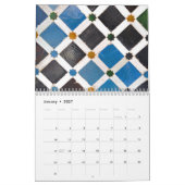 Maurische Mosaiken 2026 Kalender (Jan 2027)