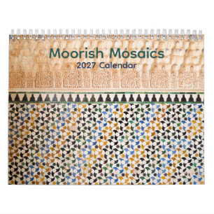 Maurische Mosaiken 2026 Kalender