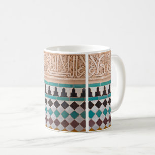 Maurische Mosaiksteinmuster Kaffeetasse
