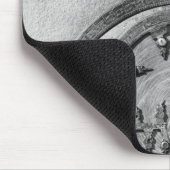 Maurischer Astrolabe, von Cordoba, 1054 Mousepad (Ecke)