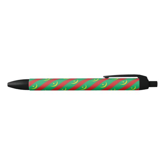 Mauritania Flag Ballpoint Pen Kugelschreiber (Oberseite)