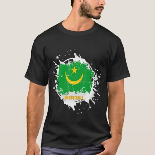 Mauritania Splash T-Shirt (Vorderseite)