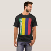 Mauritian Flag Mauritius T-Shirt (Vorne ganz)