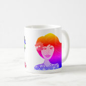 Mauritische Dame Kaffeetasse (VorderseiteRechts)