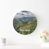 Mauritius Black River Gorges Große Wanduhr (Zuhause)