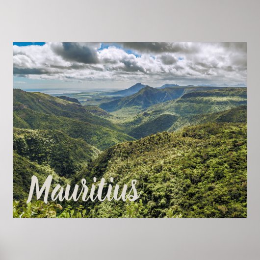Mauritius Black River Gorges Poster (Vorne)